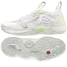 Mizuno Wave Momentum 3 W V1GC231235 volleyballsko hvid 1