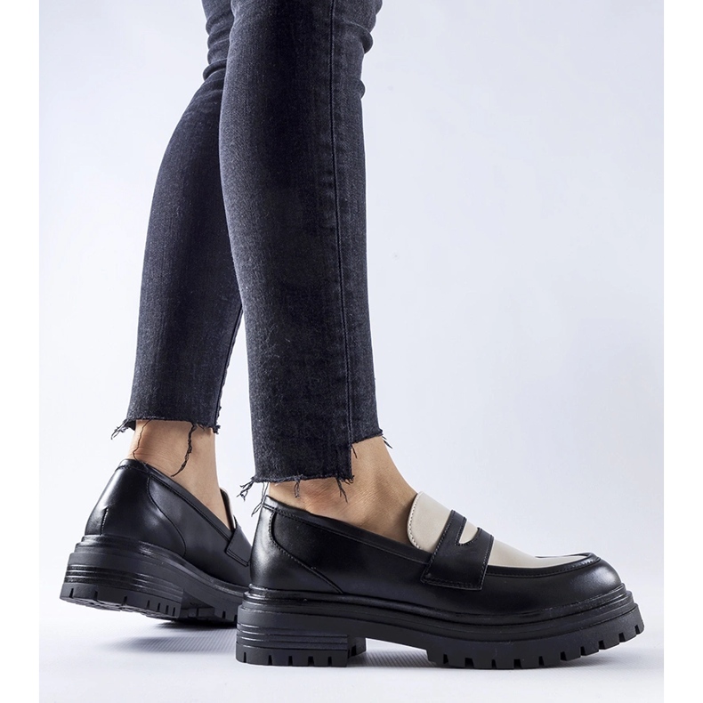 Sorte massive Miniato loafers 1