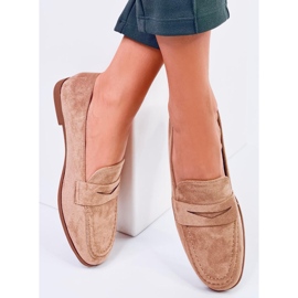 Dorry Khaki mokkasiner til kvinder beige 1