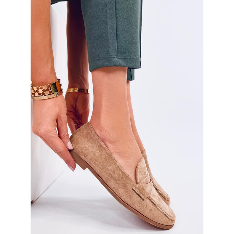 Dorry Khaki mokkasiner til kvinder beige 2