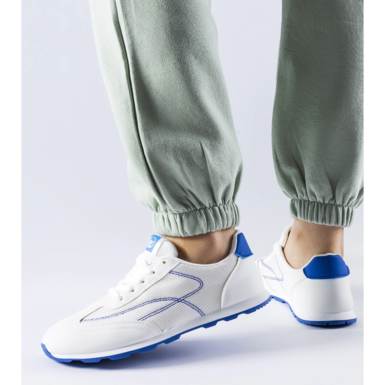 Pinarella hvide sportssneakers 1
