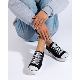 Big Star sneakers til kvinder KK274096 sort 2