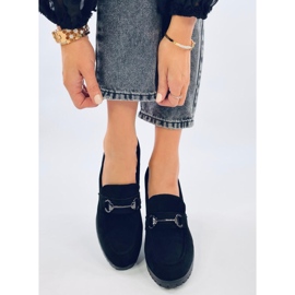 Desira sorte højhælede loafers 1