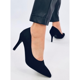 Klassiske Eurielle sorte høje hæle til kvinder 2