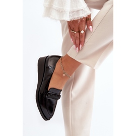 Vinceza Dame laksko Loafers Sort Polike 6