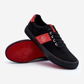 Stofsneakers til mænd Big Star JJ174255 Sort 1