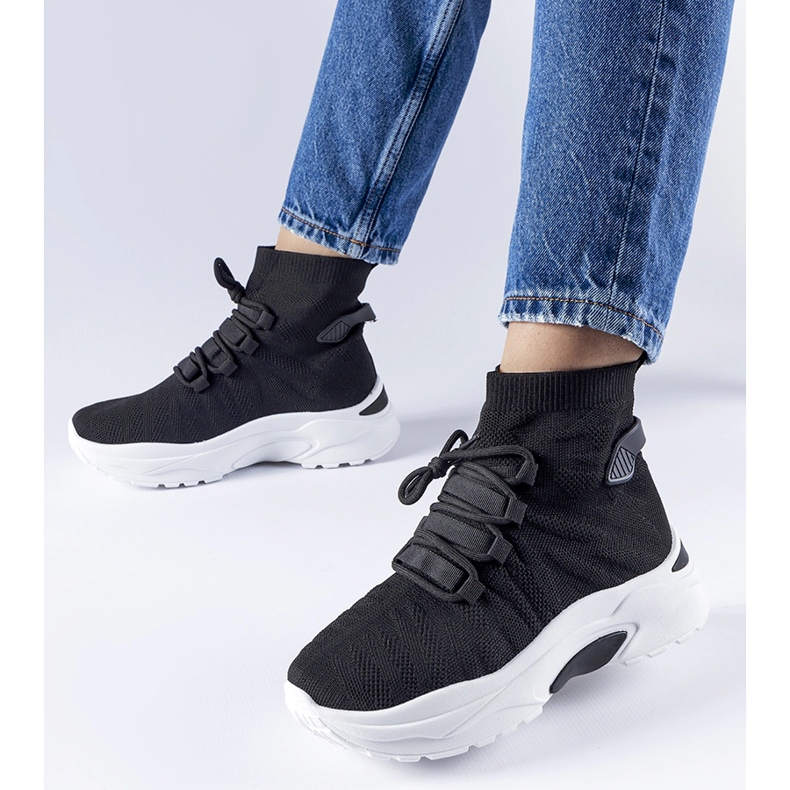 Sorte high-top Vigatto sneakers 1