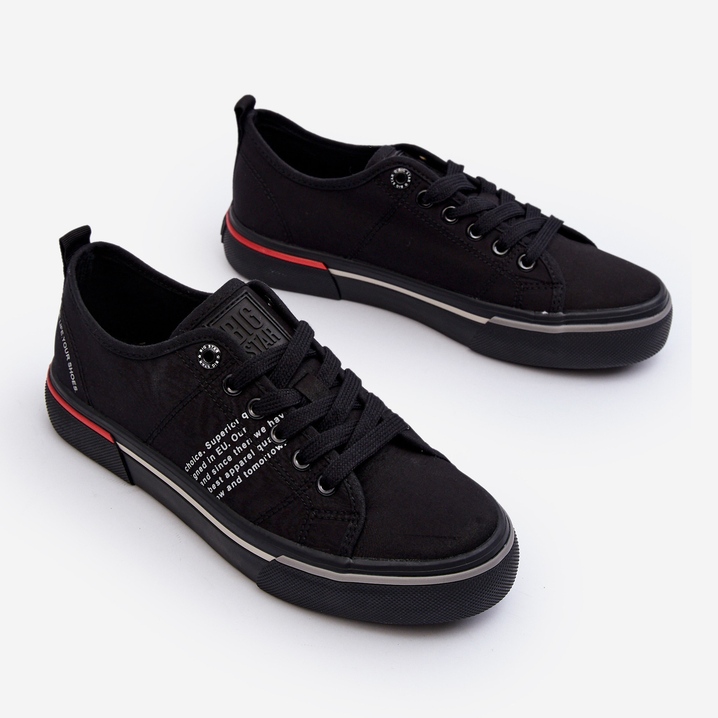 Herresneakers Big Star LL174205 Sort 2