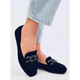 Carla Black dame loafers sort 1