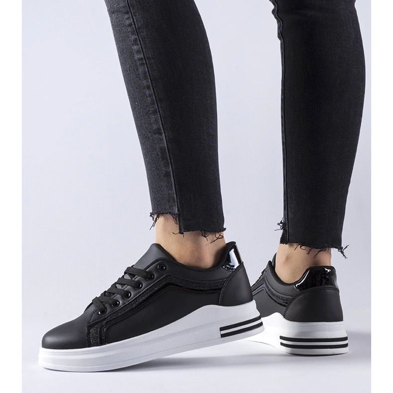 Sorte Mayfield platform sneakers 1