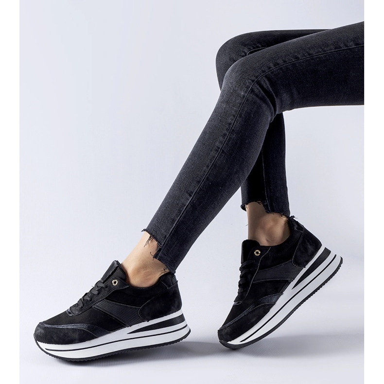 Sorte Nutter platform sneakers 1