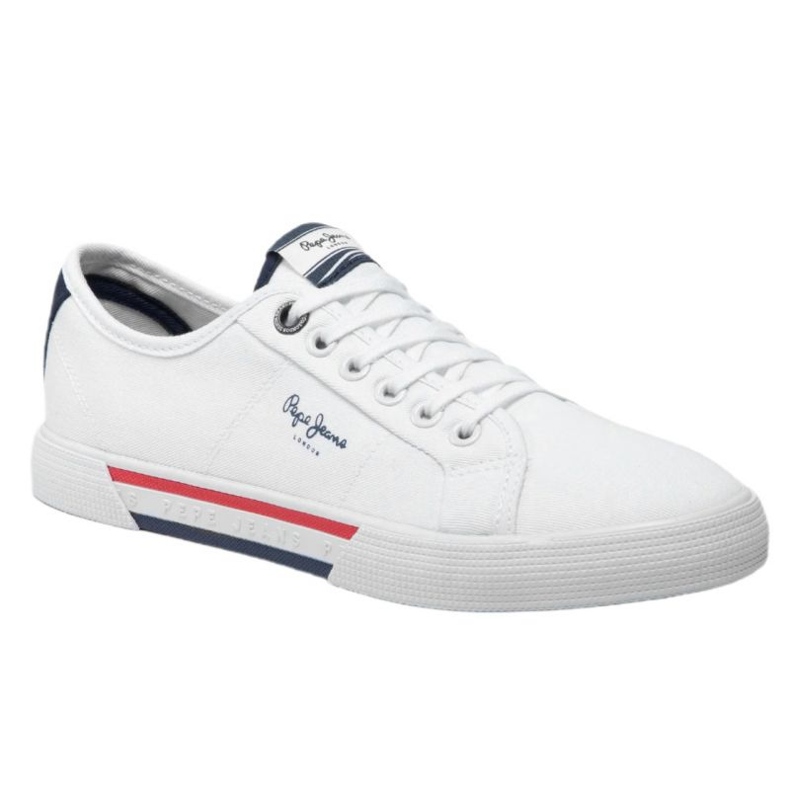 Pepe Jeans Brady Basic M PMS30816 sko hvid 1