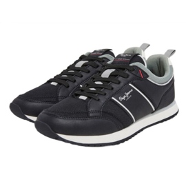 Pepe Jeans Dublin Brand M PMS40009 sko sort 1