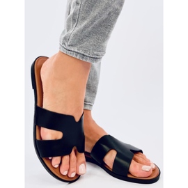 Seastar Palfre Sorte flip-flops til kvinder 1