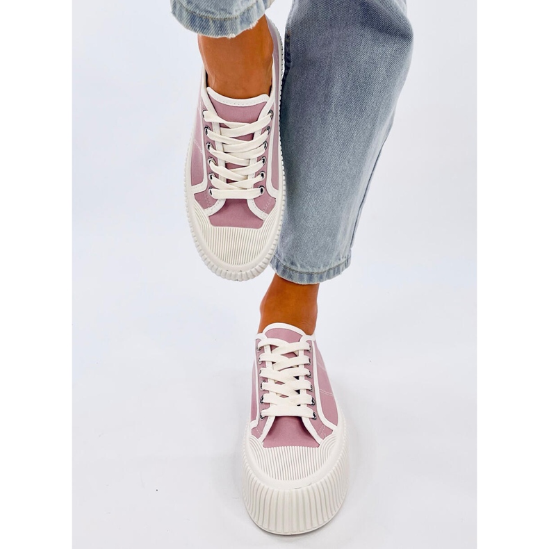 Dors Purple platformssneakers til kvinder lilla 1