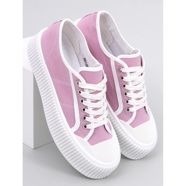 Dors Purple platformssneakers til kvinder lilla 2