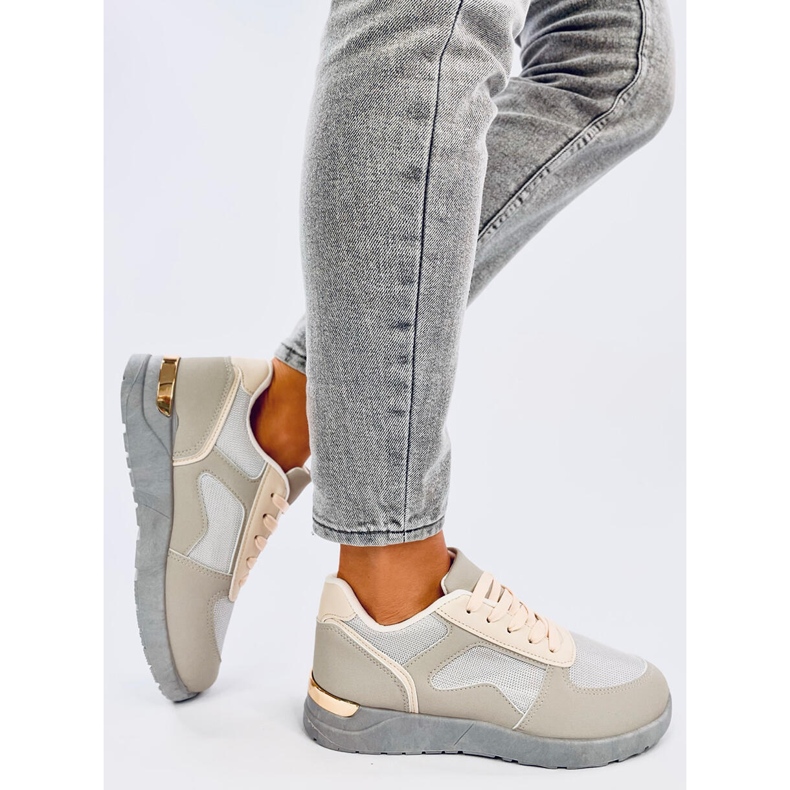 Doleh Grey lette damesneakers grå 2