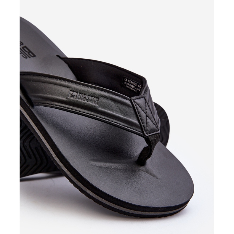 Herre-flip-flops Big Star LL174605 Sort 2