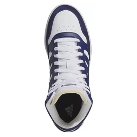 Adidas Hoops 3.0 Mid M IG1432 sko hvid 1