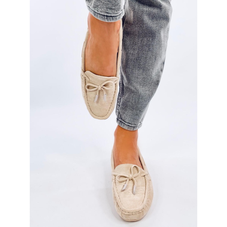 Wards Beige ruskindsmokkasiner 1