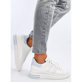 Maes Blue wedge sneakers hvid 3
