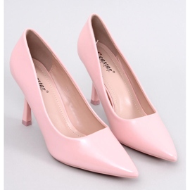 Ladd Pink lakerede høje hæle til kvinder lyserød 1