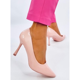 Ladd Pink lakerede høje hæle til kvinder lyserød 3