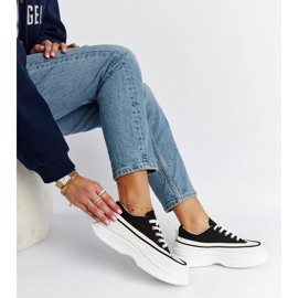 Sorte Plesio platform sneakers 1