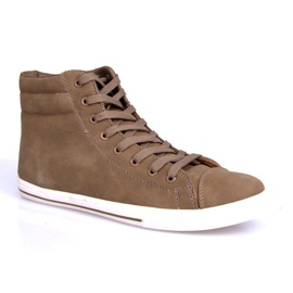 Style 738 Camel High sneakers brun 4