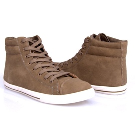 Style 738 Camel High sneakers brun 1