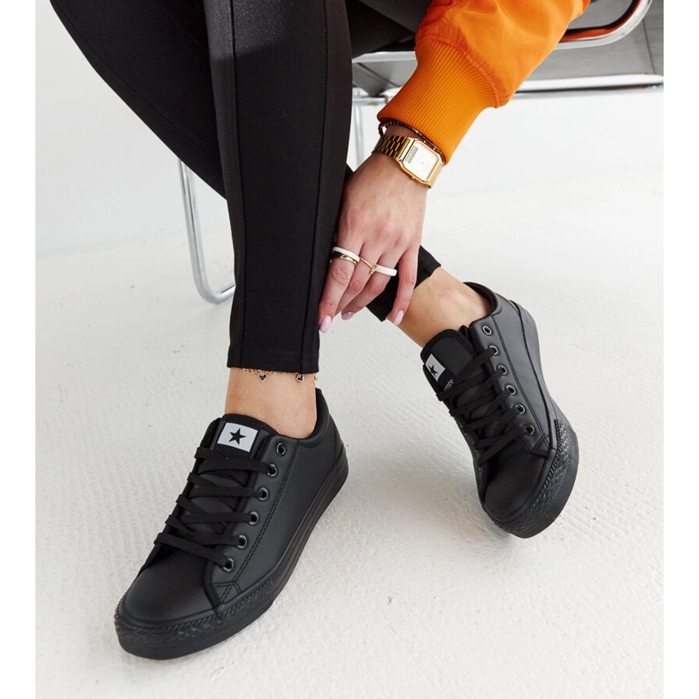 Kimberlee sorte sportssneakers 1