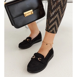 Prussia loafers i sort ruskind 1