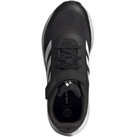 Adidas Runfalcon 3.0 Sport Running Elastic Lace Top Strap Jr HP5867 sko sort 2