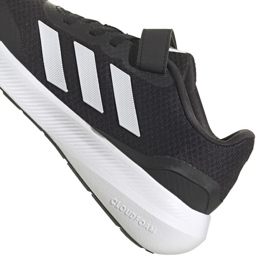 Adidas Runfalcon 3.0 Sport Running Elastic Lace Top Strap Jr HP5867 sko sort 5