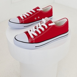Røde klassiske Mauer-sneakers til mænd 1