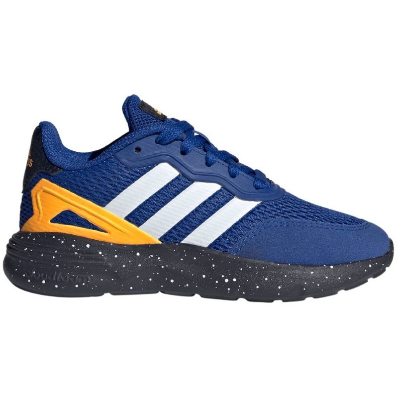 Adidas Nebzed Lifestyle Lace Running Jr ID2456 sko blå 1