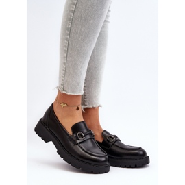 Vinceza Dame Eco Læder Loafers Sort Ledda 2