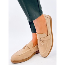 Antonisa Khaki mokkasiner til kvinder beige 2