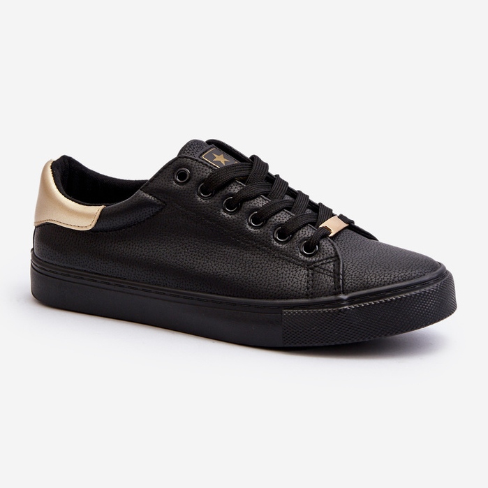 Damesneakers Eco Læder Sort Tiraelle 2