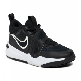 Nike Team Hustle D 11 (GS) DV8996-002 sko sort 1