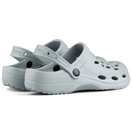 Grå krokodille-flip-flops 1