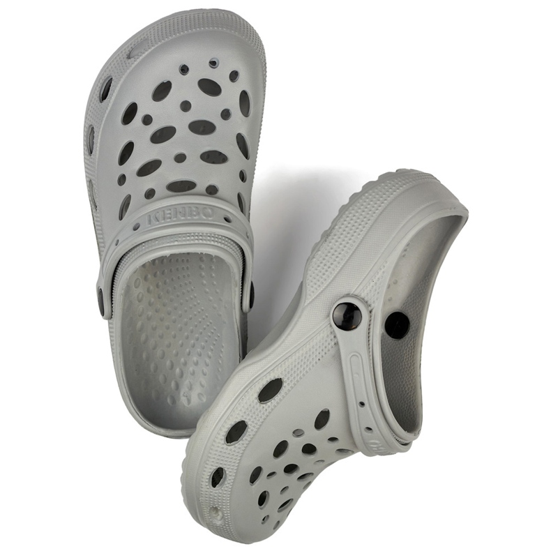 Grå krokodille-flip-flops 2