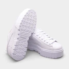 Puma Mayze Classic 384209-01 sko hvid 2