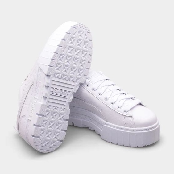 Puma Mayze Classic 384209-01 sko hvid 2