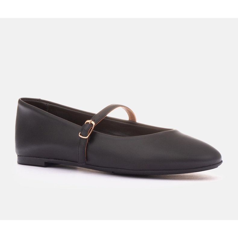 Marco Shoes Emma ballet sko sort 1