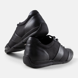 Sorte herresneakers GOE NN1N4004 1