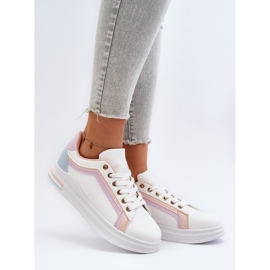 Damesneakers med Glitter Pink Elnami lyserød 2