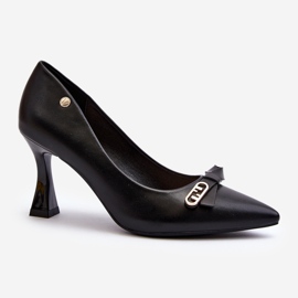 Vinceza Eco Læder Spikes Sort Kismetti 2