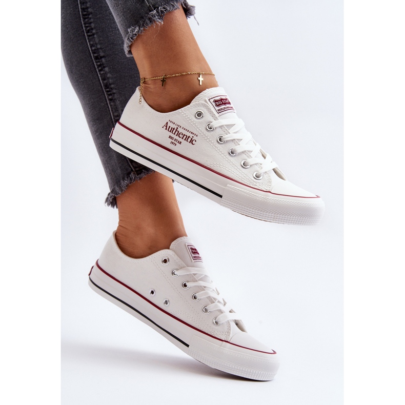Damesneakers Big Star NN274235 Hvid 2
