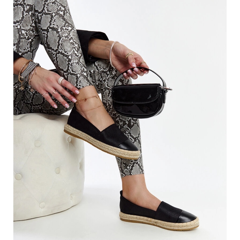 Sorte Carugo espadriller 1